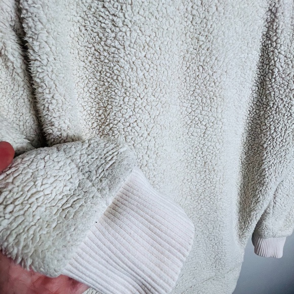 Athleta Tugga Long Line Sherpa Fleece Jacket Size XS MSRP $168 - Picture 5 of 15